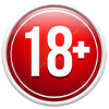 18 plus logo